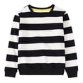 thumbnail image 1 of Otqutp Toddler Autumn Tops Toddlers Kids Boys and Girls Classic Fit Crewneck Shirt Cotton Soft Warm Long Sleeve Streak Top for 1 to 8 Years, 1 of 9