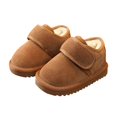 thumbnail image 1 of Otqutp Toddler Baby Faux Fu𝗿 Lined Booties Little Girls Boys Plush Warm Winter Boots Water-Resistant Barefoot Walking Shoes, 1 of 6