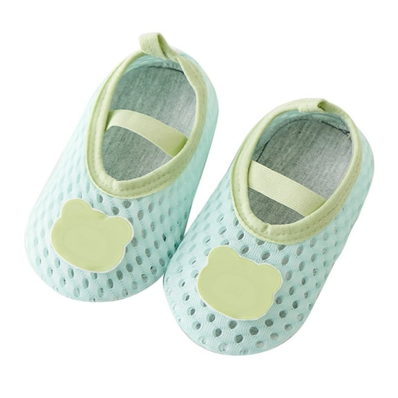 Otqutp Toddler Baby First Walkers Soft-Soled Sandals Lightweight Mesh Sneakers for Toddler Boys Girls Breathable Non Slip Socks