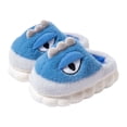 thumbnail image 1 of Otqutp Toddler Beach Shoes Kids Baby Boys Girls Winter Slippers Cartoon Dinosaur Non Slip Home Indoors Shoes for 3 to 13 Years, 1 of 9