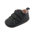 thumbnail image 1 of Otqutp Toddler Boys Shoes Spring and Summer Children Shoes Boys and Girls Floor Sports Flat Soles Light and Comfortable Solid Color Hook Loop Shoes, 1 of 4