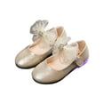 thumbnail image 1 of Otqutp Toddler Cartoon&nbsp;Sneakers Kids Baby Girls Princess Shoes for Girls Bow Children'S Shoes Children'S Lamp Shoes Luminous Leather Shoes, 1 of 9