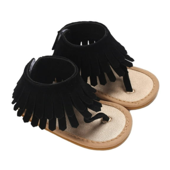 Otqutp Fashion Shoes for Toddler Girls Baby Girls Sandals Ruffle Bowknot Premium Soft Sole Open Toe Breathable Summer Outdoor Shoes