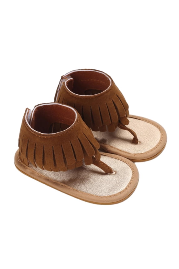 Toddler Closed Toe Footwear Baby Girls Sandals Ruffle Bowknot Premium Soft Sole Open Toe Breathable Summer Outdoor Shoes Baby Sandals 0-12 Months