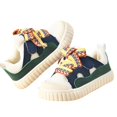 thumbnail image 1 of Otqutp Toddler Flat Shoes Baby Sneakers Boys and Girls Spring and Autumn Colorful Design Soft Bottom Toddler Shoes Non Slip Soft Bottom Cloth Shoes, 1 of 6