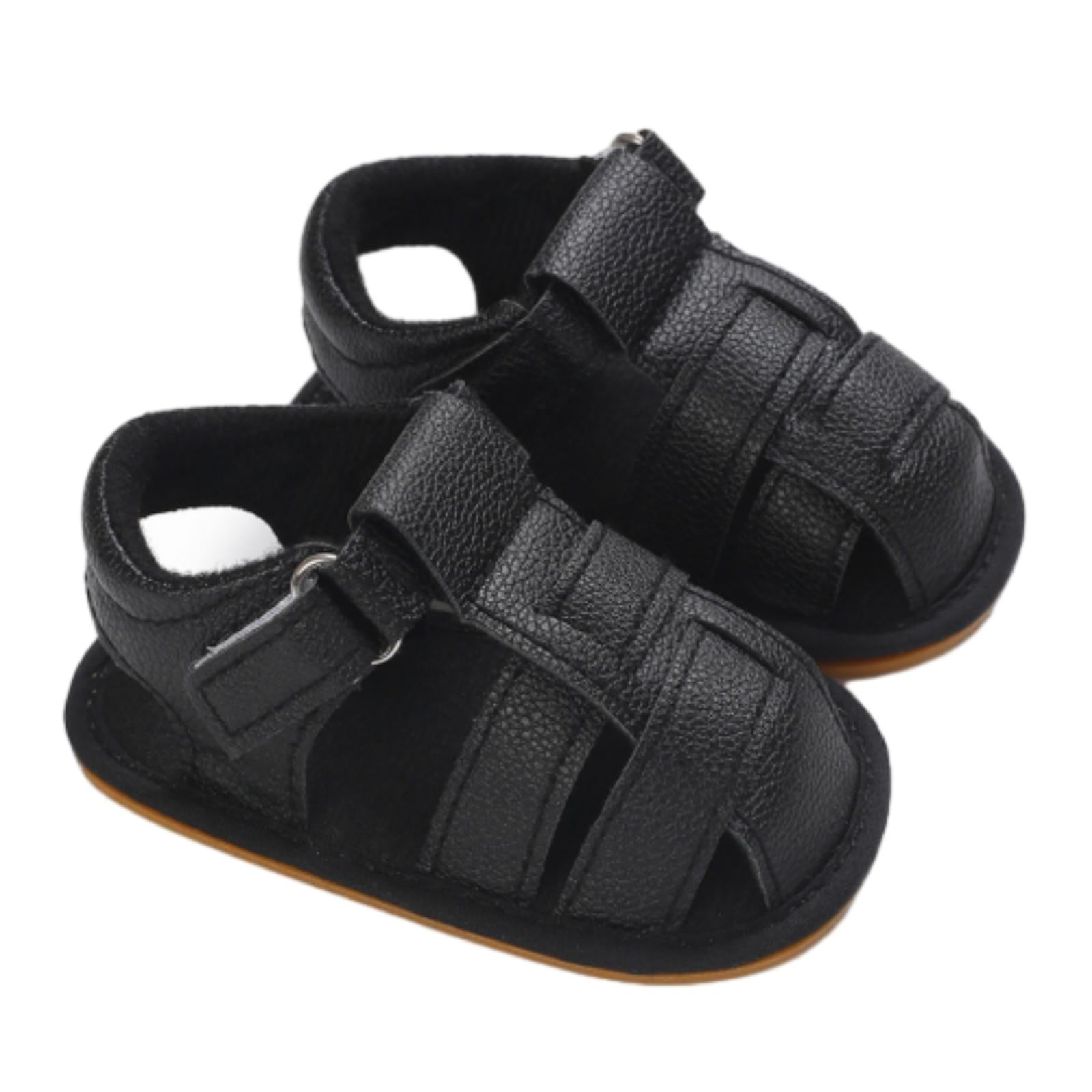 Otqutp Toddler House Shoes Boys Girls Squeaky Sandals Closed Toe Anti