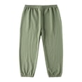 thumbnail image 1 of Otqutp Toddler Kids Sweatpants Summer Boys Girls Wide Leg Lightweight Elastic Waist Joggers Pants Baggy Athletic Pants, 1 of 8