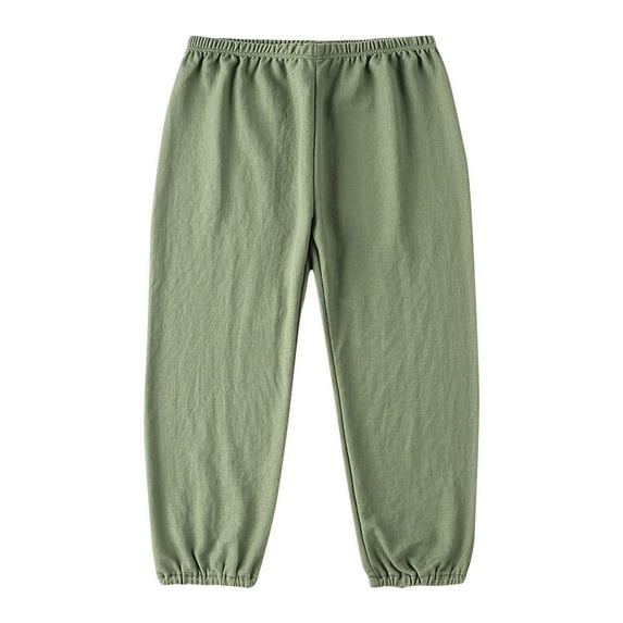 Otqutp Toddler Kids Sweatpants Summer Boys Girls Wide Leg Lightweight Elastic Waist Joggers Pants Baggy Athletic Pants