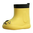 thumbnail image 1 of Otqutp Toddler Kids Waterproof Cute 𝐂artoon Rain Boots Rubber Soft Sole Outdoor Play Work Shoes for Little Boys Girls, 1 of 1