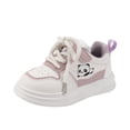 thumbnail image 1 of Otqutp Toddler Lace Sneakers Padded Sole Non Slip Running Walking Sport Shoes Kids Cute Lightweight Comfy Athletic Casual Shoes, 1 of 5