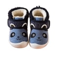thumbnail image 1 of Otqutp Flatform Footwear for Baby Girls Boys Sneakers Winter Non Slip Card Panda Cartoon Warm Toddler Soft Bottom Shoes for 1 to 3Years, 1 of 6