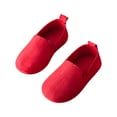 thumbnail image 1 of Otqutp Toddler Nonslip Shoes Cute Baby Girls Shoes Fashion Girls Autumn Casual Shoes Solid Color Simple Flat Lightweight Shoes, 1 of 8