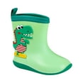 thumbnail image 1 of Otqutp Toddler Rain Boots Dinosaur Cartoon Children Rain Shoes Boys Girls Water Shoes Baby Waterproof Shoes for Kids, 1 of 3