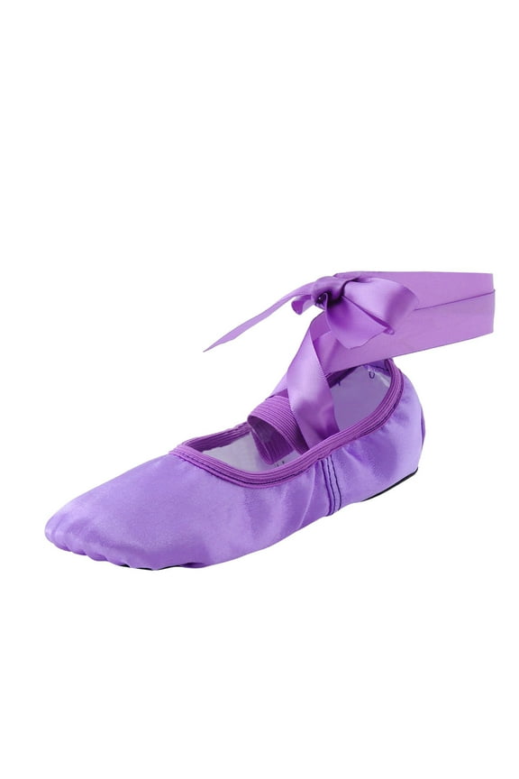 Toddler Soft Sole Children Dance Shoes Strap Ballet Shoes Toes Indoor Yoga Training Shoes for 3 to 12 Years Performance Shoes