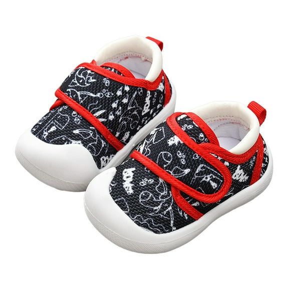 Otqutp Toddler Soft Sole Sneakers Boys Girls Sneakers Spring and Autumn Soft Soled Anti Slip Comfortable Design Outdoor Casual Shoes