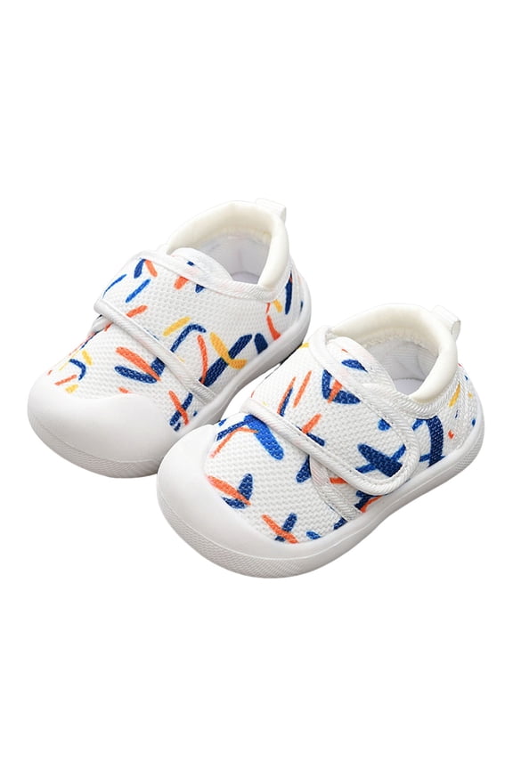 Toddler Soft Sole Sneakers Boys Girls Sneakers Spring and Autumn Soft Soled Anti Slip Comfortable Design Outdoor Casual Shoes