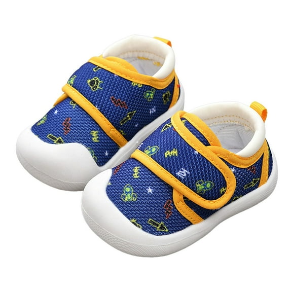 Otqutp Toddler Soft Sole Sneakers Boys Girls Sneakers Spring and Autumn Soft Soled Anti Slip Comfortable Design Outdoor Casual Shoes