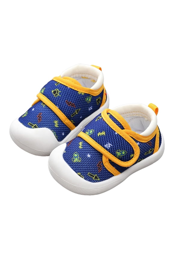 Toddler Soft Sole Sneakers Boys Girls Sneakers Spring and Autumn Soft Soled Anti Slip Comfortable Design Outdoor Casual Shoes