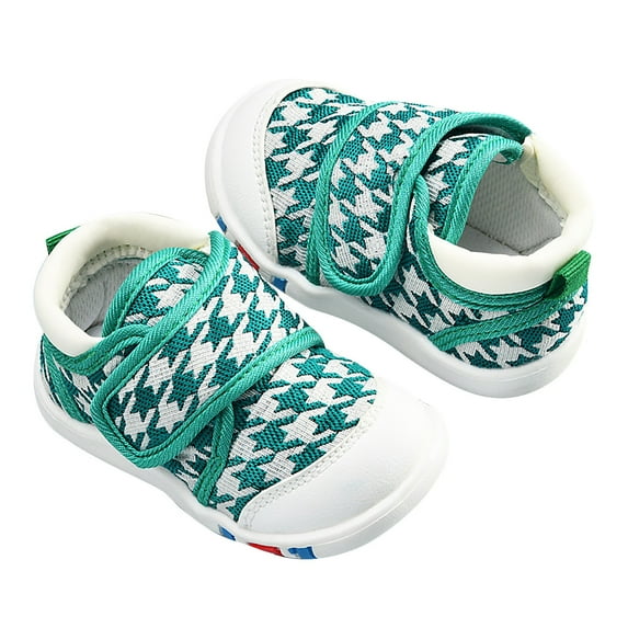 Otqutp Toddler Sports Shoes Boys Girls Sneakers Pattern Pattern Spring and Autumn Soft Bottom Non Slip Comfortable Design Outdoor Casual Shoes