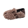 thumbnail image 1 of Otqutp Toddler Sports Shoes&nbsp; Fashion Big Kids Winter Water Proof Flat Keep Warm Snow Boots Comfortable Shoes Lightweight Shoes for 1-6 Years(Bronze,4-4.5 Years), 1 of 6