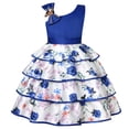 thumbnail image 1 of Otqutp Toddler Spring Summer Outfits Wedding Kids Dress Girls Birthday Sleeveless Mesh Cake Princess Flower Girl Dresses, 1 of 5
