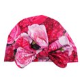 thumbnail image 1 of Otqutp Toddler Stretch Hat Baby Boy Girl Baby Sun Hat Floral Bowknot Cap Toddler Turban Photo Props for 0 to 2Years, 1 of 1