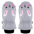 thumbnail image 1 of Otqutp Toddlers Winter Mittens,Non-Slip Snow Gloves Warm Ski Gloves for Baby Girls Boys Winter Gloves for Skiing Outdoor Activities(Grey,3-8 Years), 1 of 1