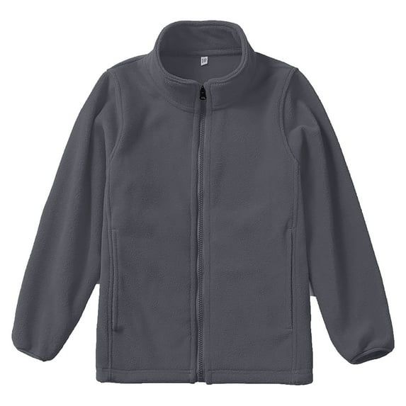 Otqutp Student Hardshell Jacket Inner Bladder Boys and Girls School Three In One Cardigan Warm Spring and Autumn Winter Children's Coat(Dark Gray,11-12 Years)