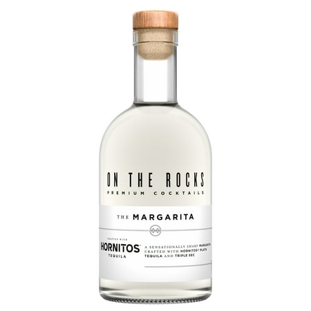 Otr-On the Rocks the Margarita Crafted with Hornitos Plata Tequila Citrus, 375 ml Bottle, ABV 20.0%