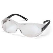Ots Eyewear - Clear Anti-Fog Lens - Black Temples - Adjustable Fit
