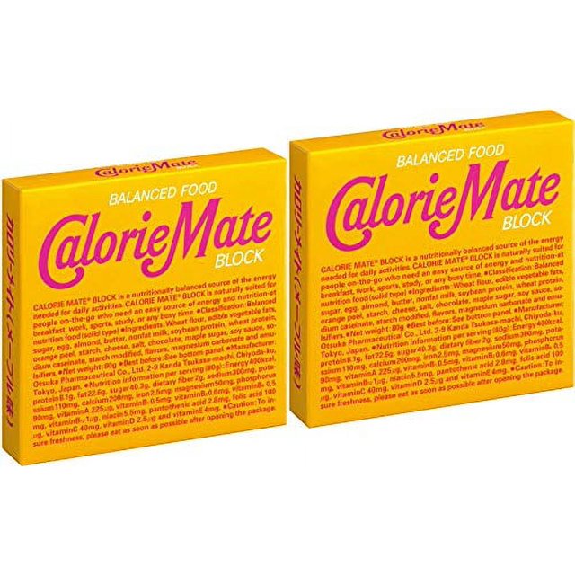 Otsuka Calorie Mate Balanced Food Maple 2.82oz/80g (2 Pack)