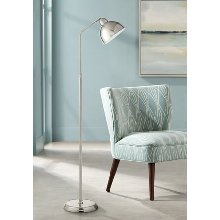 OttLite - Covington LED Floor Lamp - Brushed Nickel