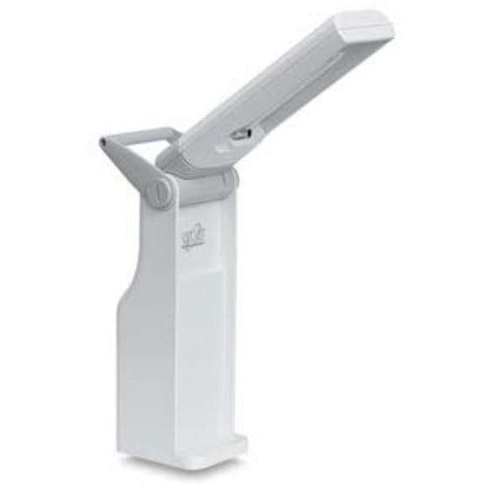 OttLite TrueColor Battery Powered Task Lamp White & Grey 515003