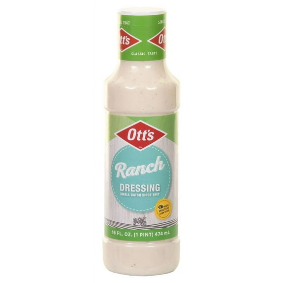 Ott's Ranch Salad Dressing & Dip, 16 fl oz Bottle