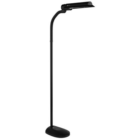 OttLite - WingShade Floor Lamp - Black