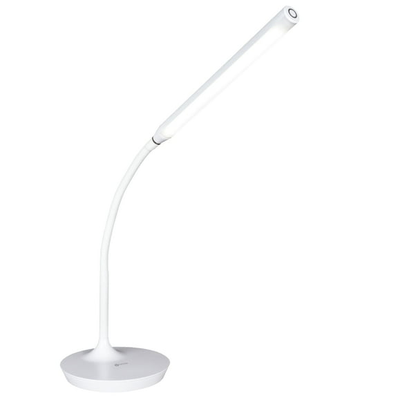 OttLite Extended Reach LED Desk Lamp, White