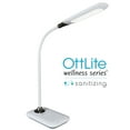 thumbnail image 1 of OttLite Enhance LED Sanitizing Desk Lamp with USB Charging – Eliminates up to 99.9% of Bacteria, Touch Activated, Flexible Neck, Modern Light for Reading, Crafting & Office Desktop, 1 of 6
