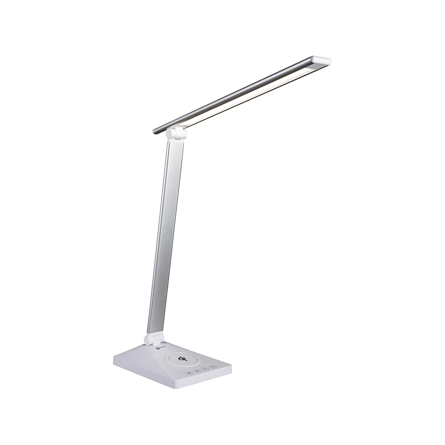 OttLite Wellness Entice LED Desk Lamp 22" White/Silver (CSDQA02W-SHPR)