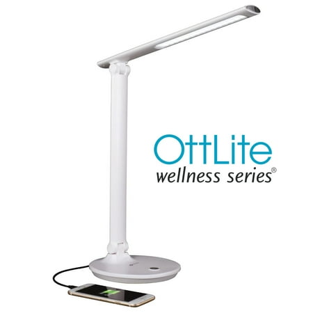 OttLite - Emerge LED Desk Lamp with USB Port
