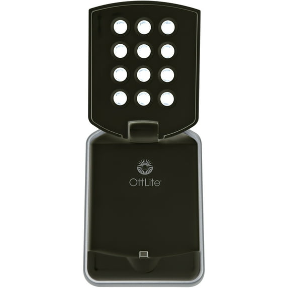 OttLite LED Mini Flip Light, Battery Powered, Black