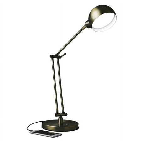 OttLite - Wellness Series Refine LED Desk Lamp - Gold