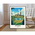 thumbnail image 1 of Ottawa Canada Capital Poster, Unframed Paper Poster 8x10in, 1 of 4