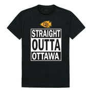 Ottawa, Gibby, OU, Braves Braves Straight Outta T-Shirt Black Small