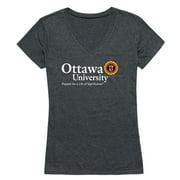 Ottawa, Gibby, OU, Braves Braves Womens Institutional T-Shirt Heather Charcoal Small
