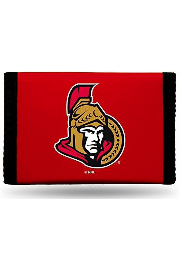 Ottawa Hockey Senator's Nylon Trifold Wallet