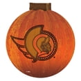 thumbnail image 1 of Ottawa Senators 12'' Pumpkin Sign, 1 of 1