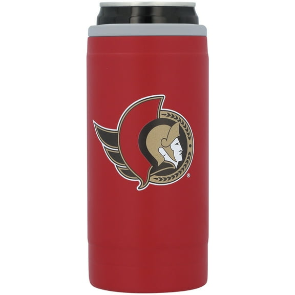 Ottawa Senators 12oz. Flipside Powdercoat Slim Can Cooler