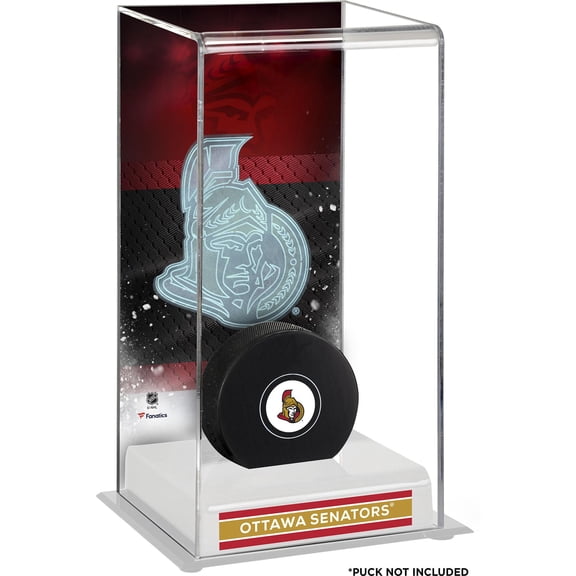 Ottawa Senators Deluxe Tall Hockey Puck Case