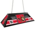 Ottawa Senators Patch 44Inch Pool Table Light with FourSided Shade