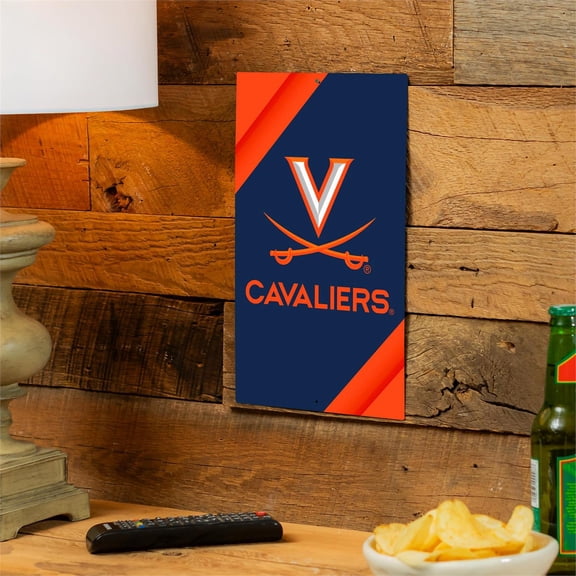 University of Virginia Logo Sign USA Metal Wall Sign, 7.5" x 11.5"